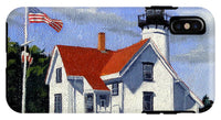 West Chop Lighthouse Martha's Vineyard Massachusetts - Phone Case