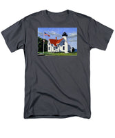 West Chop Lighthouse Martha's Vineyard Massachusetts - Men's T-Shirt  (Regular Fit)