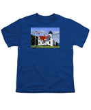 West Chop Lighthouse Martha's Vineyard Massachusetts - Youth T-Shirt