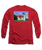West Chop Lighthouse Martha's Vineyard Massachusetts - Long Sleeve T-Shirt