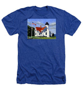 West Chop Lighthouse Martha's Vineyard Massachusetts - Heathers T-Shirt