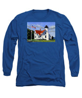 West Chop Lighthouse Martha's Vineyard Massachusetts - Long Sleeve T-Shirt