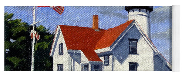 West Chop Lighthouse Martha's Vineyard Massachusetts - Yoga Mat
