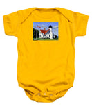 West Chop Lighthouse Martha's Vineyard Massachusetts - Baby Onesie