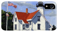 West Chop Lighthouse Martha's Vineyard Massachusetts - Phone Case