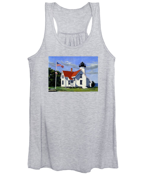 West Chop Lighthouse Martha's Vineyard Massachusetts - Women's Tank Top