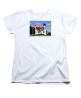 West Chop Lighthouse Martha's Vineyard Massachusetts - Women's T-Shirt (Standard Fit)