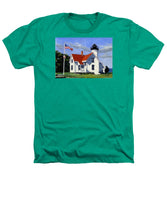 West Chop Lighthouse Martha's Vineyard Massachusetts - Heathers T-Shirt