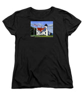 West Chop Lighthouse Martha's Vineyard Massachusetts - Women's T-Shirt (Standard Fit)