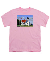 West Chop Lighthouse Martha's Vineyard Massachusetts - Youth T-Shirt