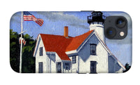 West Chop Lighthouse Martha's Vineyard Massachusetts - Phone Case
