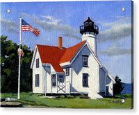 West Chop Lighthouse Martha's Vineyard Massachusetts - Acrylic Print