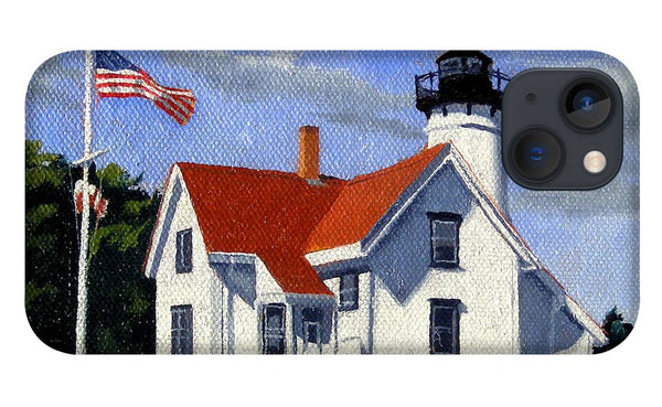 West Chop Lighthouse Martha's Vineyard Massachusetts - Phone Case