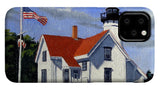 West Chop Lighthouse Martha's Vineyard Massachusetts - Phone Case
