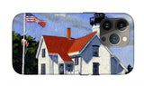 West Chop Lighthouse Martha's Vineyard Massachusetts - Phone Case