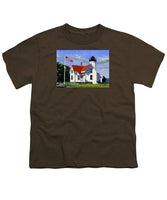 West Chop Lighthouse Martha's Vineyard Massachusetts - Youth T-Shirt