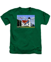 West Chop Lighthouse Martha's Vineyard Massachusetts - Kids T-Shirt