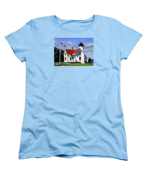 West Chop Lighthouse Martha's Vineyard Massachusetts - Women's T-Shirt (Standard Fit)