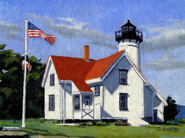 West Chop Lighthouse Martha's Vineyard Massachusetts - Puzzle