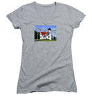 West Chop Lighthouse Martha's Vineyard Massachusetts - Women's V-Neck