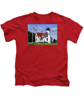 West Chop Lighthouse Martha's Vineyard Massachusetts - Kids T-Shirt