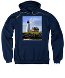 Wood Island Lighthouse Maine - Sweatshirt