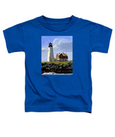 Wood Island Lighthouse Maine - Toddler T-Shirt