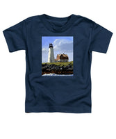 Wood Island Lighthouse Maine - Toddler T-Shirt