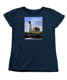 Wood Island Lighthouse Maine - Women's T-Shirt (Standard Fit)