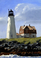 Wood Island Lighthouse Maine - Puzzle