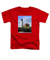 Wood Island Lighthouse Maine - Toddler T-Shirt