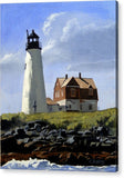 Wood Island Lighthouse Maine - Acrylic Print