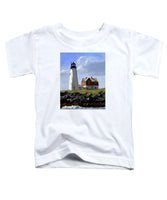 Wood Island Lighthouse Maine - Toddler T-Shirt