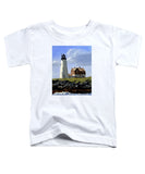 Wood Island Lighthouse Maine - Toddler T-Shirt