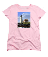 Wood Island Lighthouse Maine - Women's T-Shirt (Standard Fit)