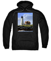 Wood Island Lighthouse Maine - Sweatshirt