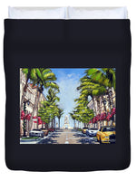 Worth Avenue - Palm Beach Florida - Duvet Cover