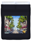 Worth Avenue - Palm Beach Florida - Duvet Cover