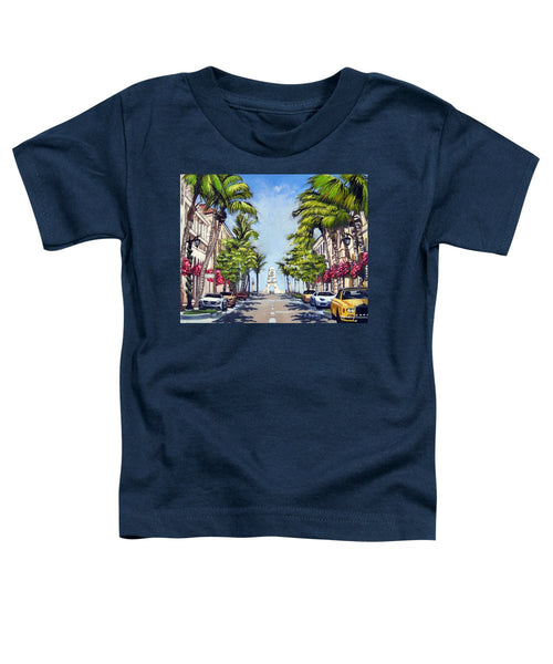 Worth Avenue - Palm Beach Florida - Toddler T-Shirt