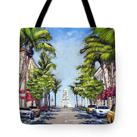 Worth Avenue - Palm Beach Florida - Tote Bag