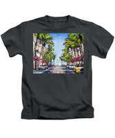 Worth Avenue - Palm Beach Florida - Kids T-Shirt