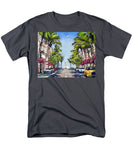 Worth Avenue - Palm Beach Florida - Men's T-Shirt  (Regular Fit)