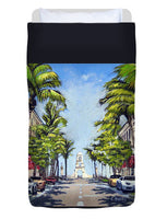 Worth Avenue - Palm Beach Florida - Duvet Cover