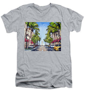 Worth Avenue - Palm Beach Florida - Men's V-Neck T-Shirt