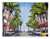 Worth Avenue - Palm Beach Florida - Blanket