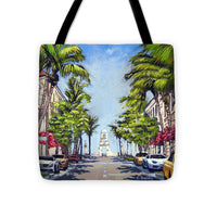 Worth Avenue - Palm Beach Florida - Tote Bag