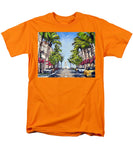 Worth Avenue - Palm Beach Florida - Men's T-Shirt  (Regular Fit)