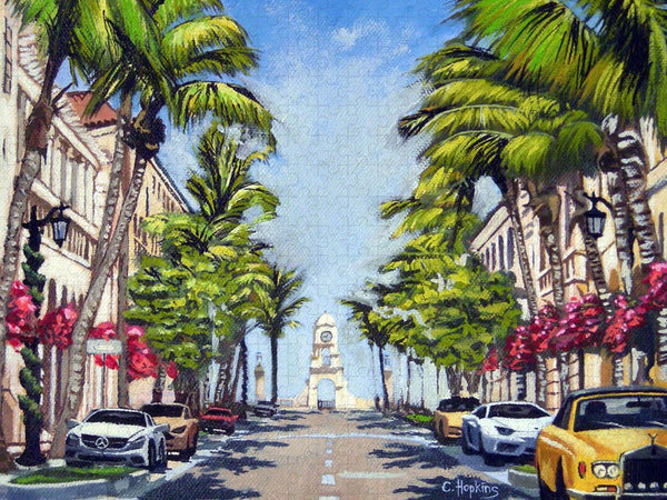 Worth Avenue - Palm Beach Florida - Puzzle