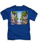 Worth Avenue - Palm Beach Florida - Kids T-Shirt