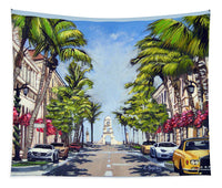Worth Avenue - Palm Beach Florida - Tapestry